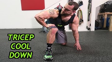 5 Minute Tricep Static Stretching Routine | Cool Down