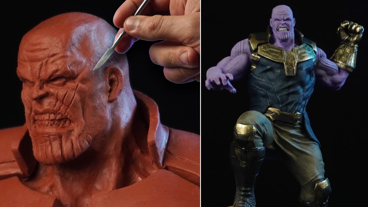 ⁣Sculpting THANOS | Avengers Infinity War