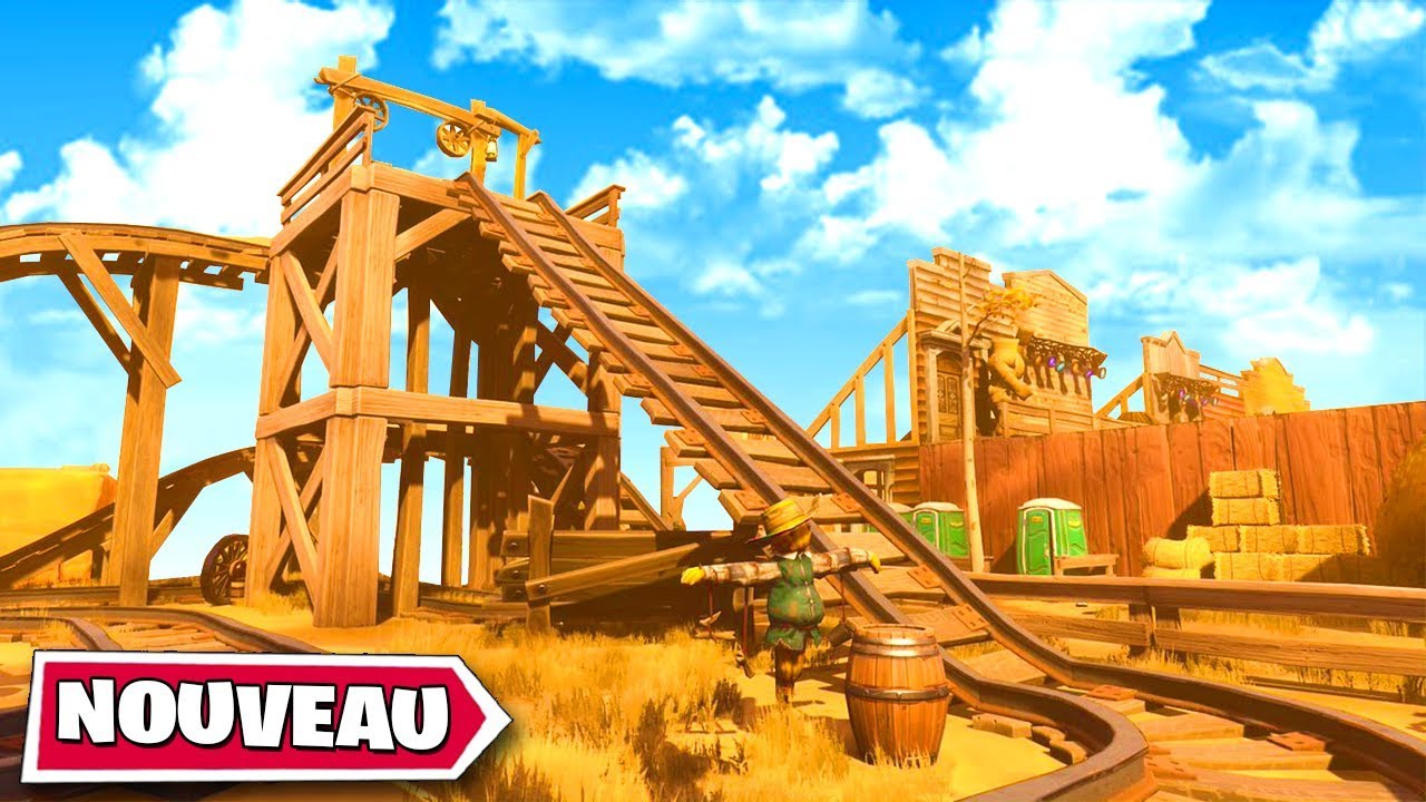 Les Nouveaux Lieux ! Parc D'attraction , Ville Fantome ...