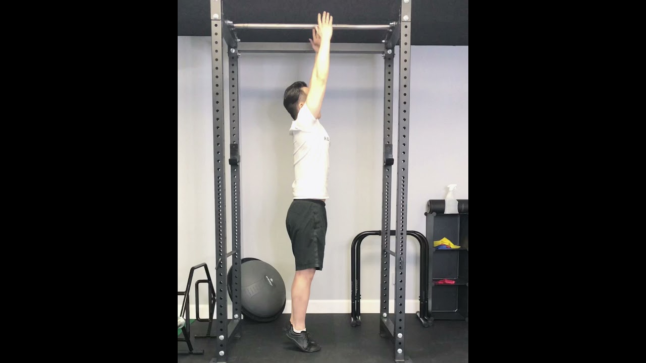 Sky Reach Stretch - stretch out your front and deep back fasciae lines