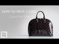 How to Spot a Fake: Louis Vuitton Handbag