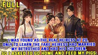 I Was Found as the Real Heiress at 20, Only to Learn the Fake Heiress Had Married My Betrothed and H