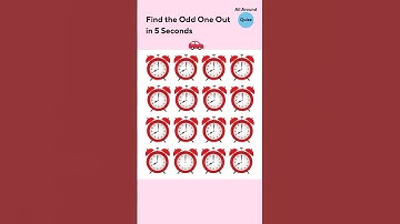 All around Quizz | Find the Odd One Out 032 Test Your Observation Skills #allaroundquizz #quiz #test