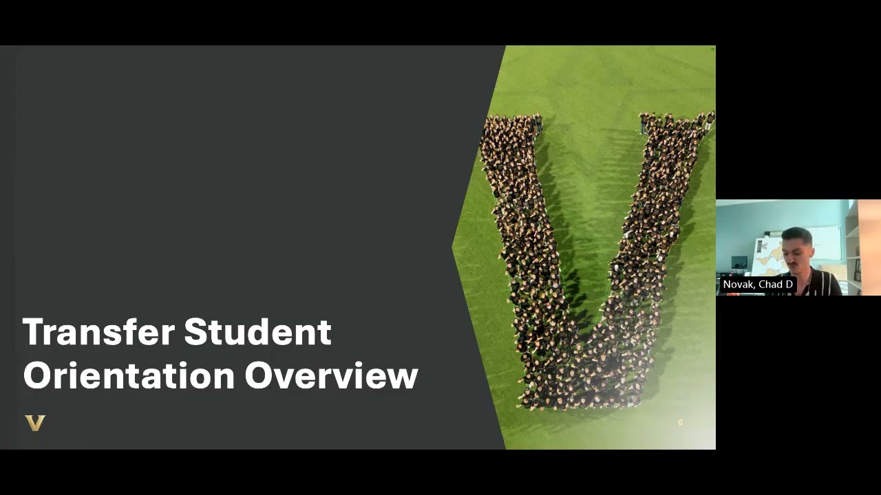 Transfer Webinar: Transfer Student Orientation & Immersion Vanderbilt Overview