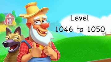 Farm Jam level 1046, 1047, 1048, 1049, 1050 solved!
