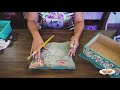 DIY - Como usar stencil com relevo - Arte Fácil