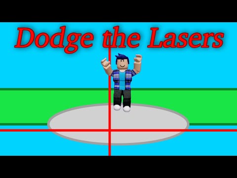 Why was this so Intense! Roblox Dodge the Lasers!