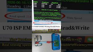 🚀JCID U70 ISP Wiring Real Test | eMMC Read&Write Speed Reaches Up to 22MB/s #jcid #U70 #isp #emmc 🚀JCID U70 ISP Wiring Real Test | eMMC Read&Write Speed Reaches Up to 22MB/s #jcid #U70 #isp #emmc