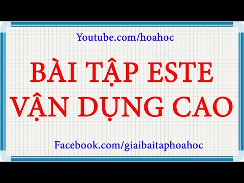Video Hỗn hợp E gồm ba este mạch hở, đều được tạo bởi axit... - youtube