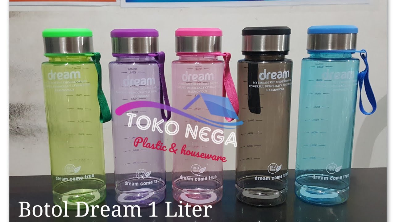 Botol Dream 1 Liter. minat kring 0821-4073-1044 - YouTube