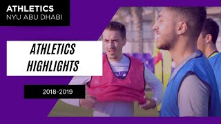 NYUAD Athletics Highlights 2018-2019