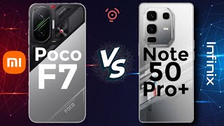Poco F7 vs Infinix Note 50 Pro+ ⚔️ Midrange Clash!