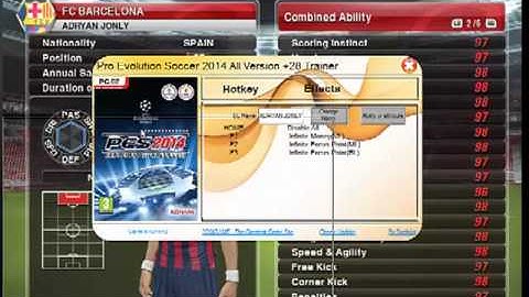 Pes 2014 Trainer BAL Editor By.Sachiko tutorial