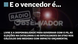 E o Vencedor é… em direto na Rádio Observador