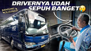 PERTAMA KALI NAIK BUS MGI BANDUNG KE CILEUNGSI‼️