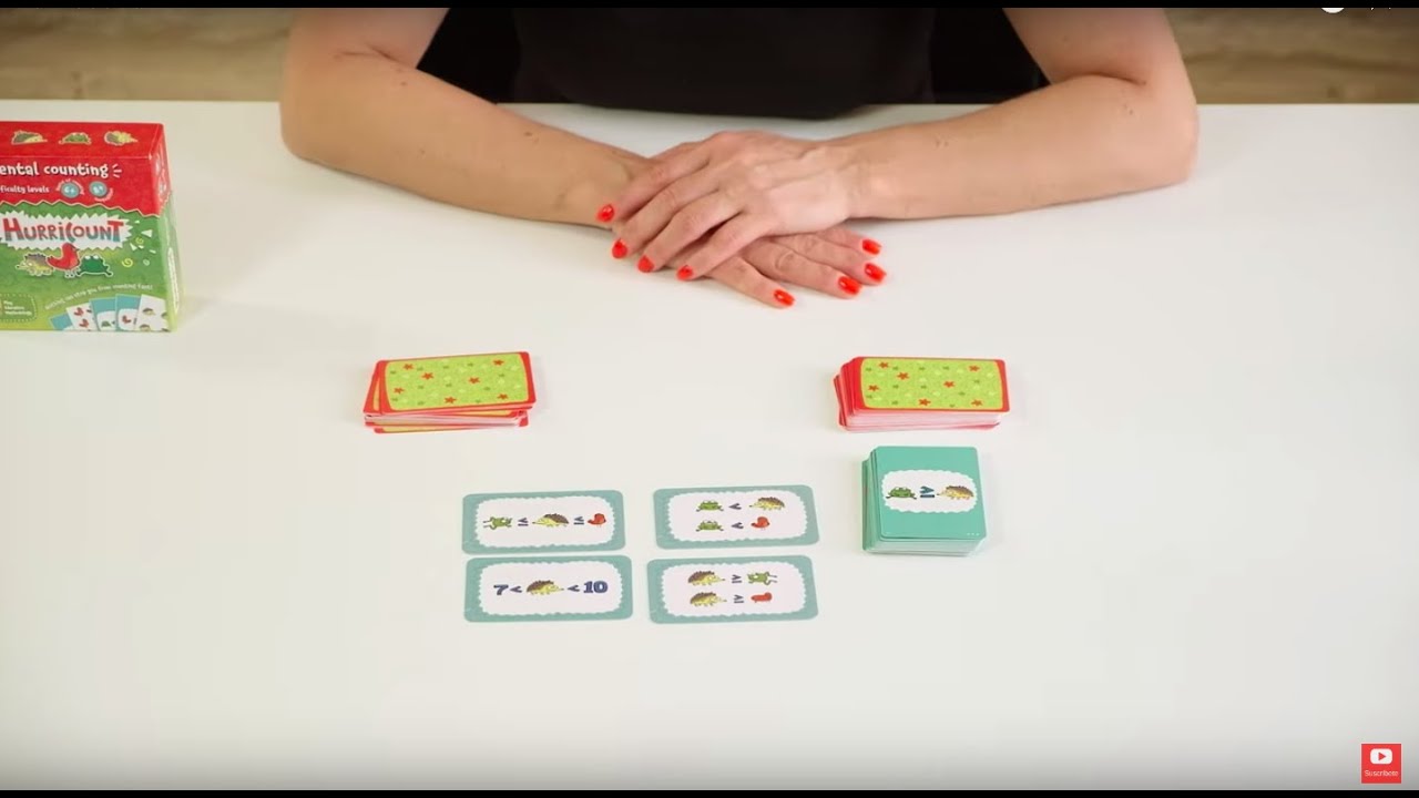 cojo compañerismo Plantando árboles Hurri Count, un divertido juego de cartas para practicar el cálculo mental  con niños de primaria - YouTube