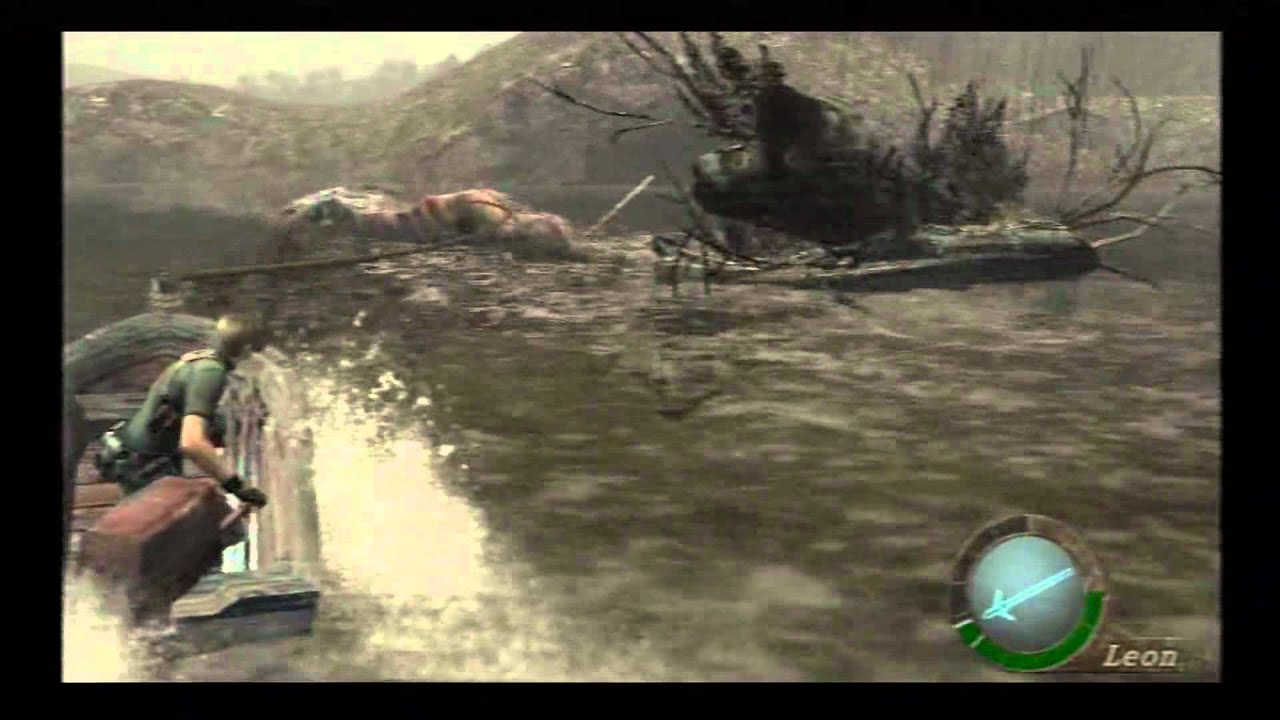 Resident Evil 4 HD El Lago Battle (PS3) YouTube