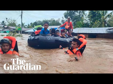 Deadly floods and landslides hit southern philippines as storm nalgae approaches