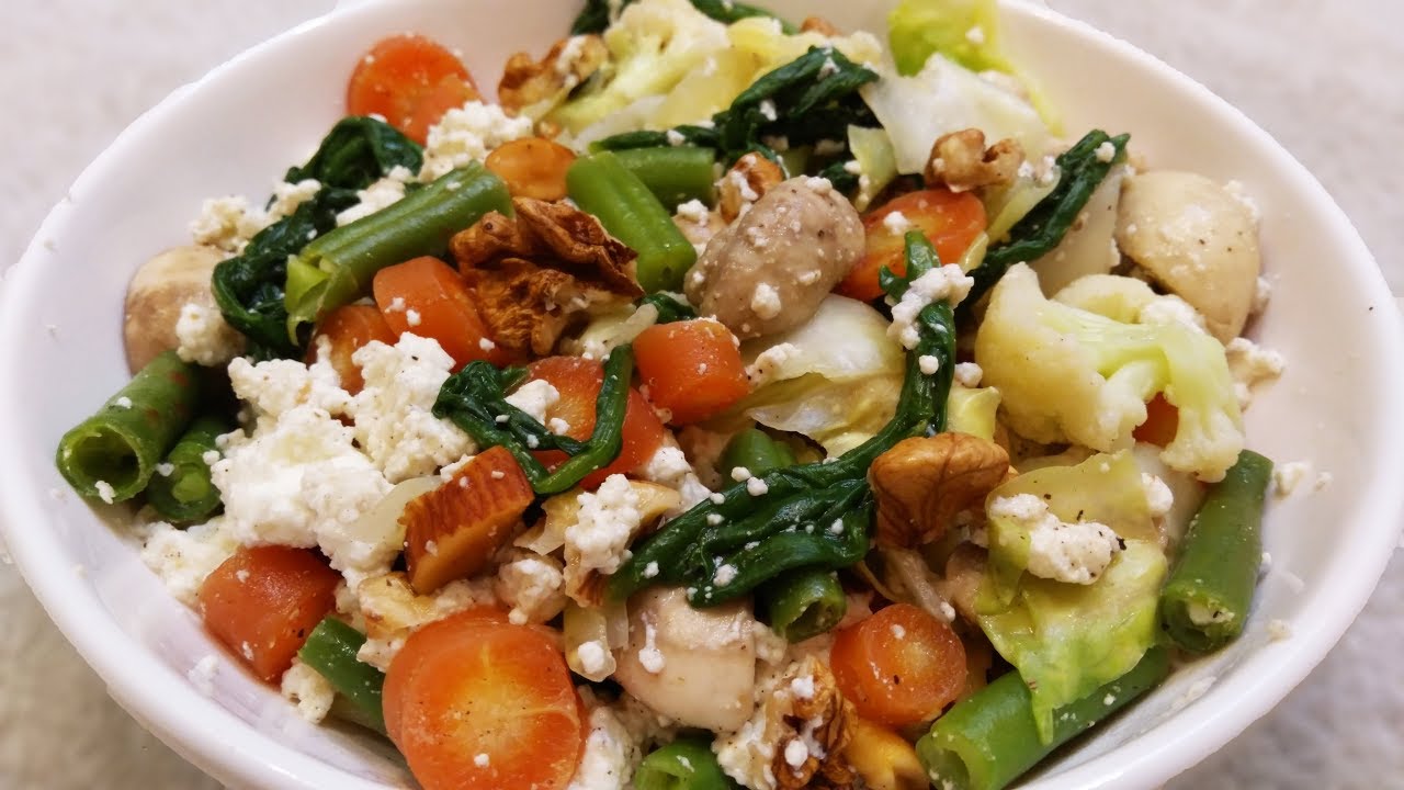 Steamed Vegetables (With Lemon & Seasoning) For Quick & Easy Weight