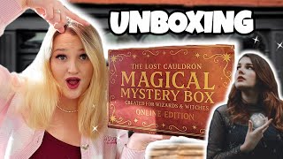 Unboxing 'The Lost Cauldron : Magical Mystery Box' By Cherry Wallis ✨️ | Online Edition