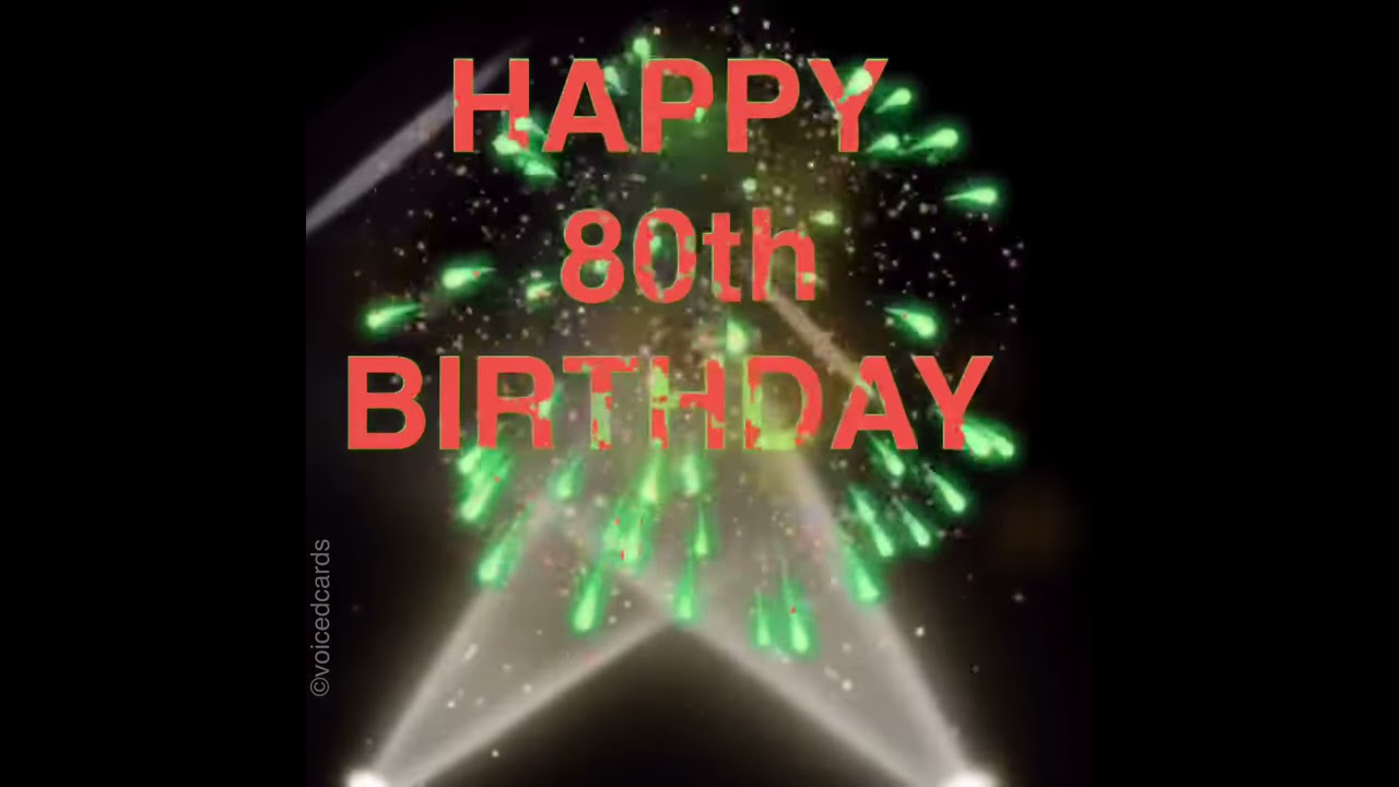 HAPPY 80th BIRTHDAY MESSAGES