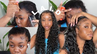 A Therapeutic￼ Wig install GLUELESS \& beginners friendly ft Recool hair