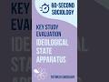 Althusser | Evaluating Key Studies for Education | AQA A-Level Sociology