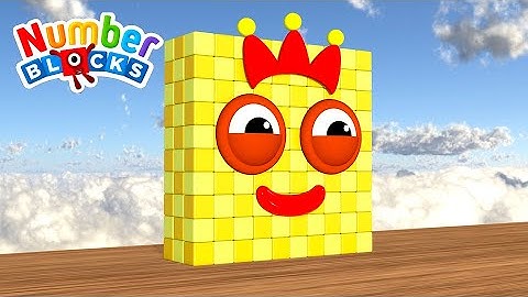 Looking for Numberblocks Cube 10x10x3 Numberblocks Giant Number Pattern