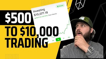 How I Turned $500 Into $10,000 Stock Trading