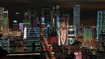City Night Loop (Blender Animation)