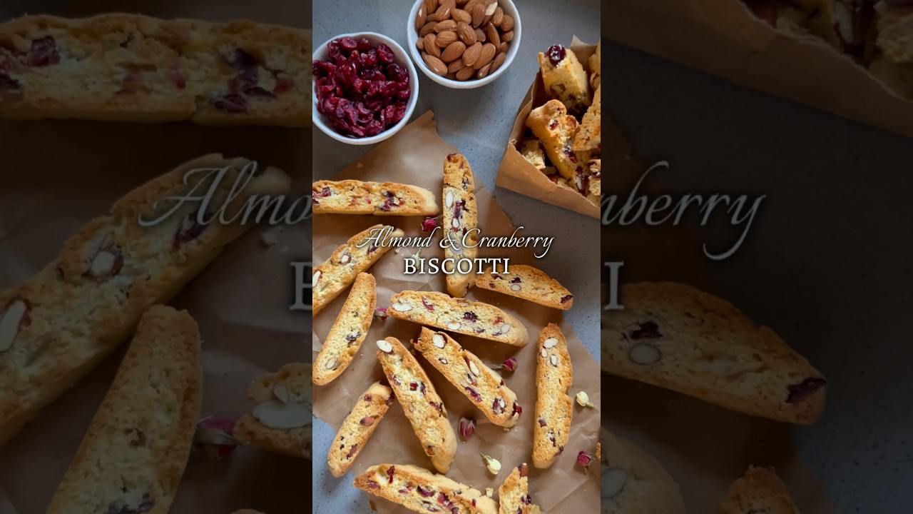 Almond & Cranberry Biscotti