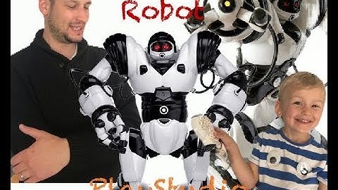 Toy review, RC Robot, Wowwee (Super Robot) Robot Full review video by PlayStudio