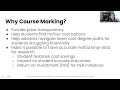 Acrl cjcls what you need to know course marking