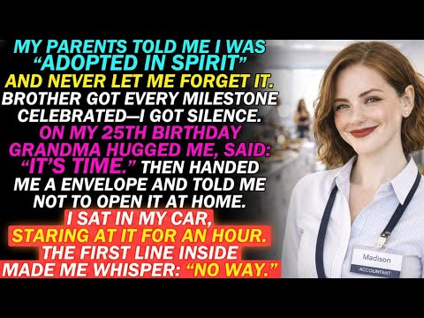 My Parents Told Me I Wasn't "Real Family"—Until A 25-Year-Old Trust Proved Who The Real Heir Was