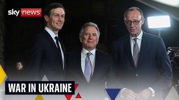 Witkoff, Zelenskyy and European leaders meet in Berlin for Ukraine peace talks