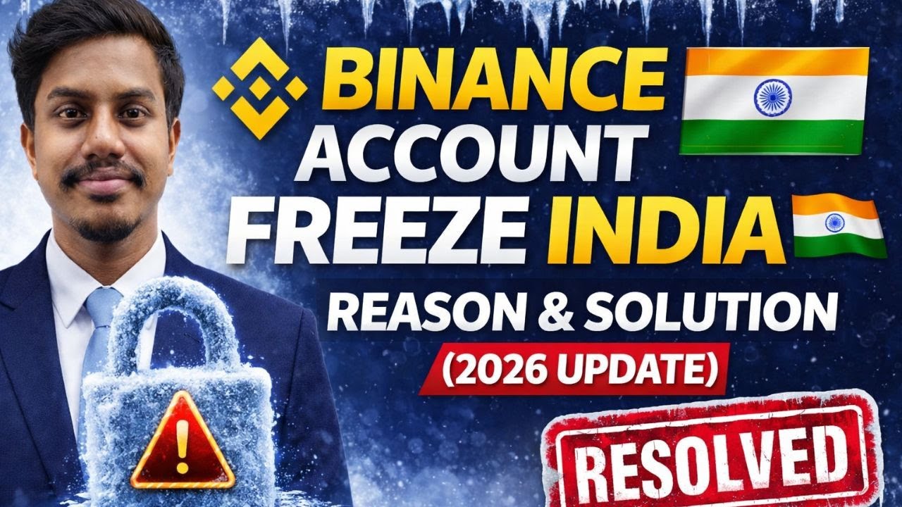 Binance Account Freeze in India? 😨 2026 Updated Reason & Solution