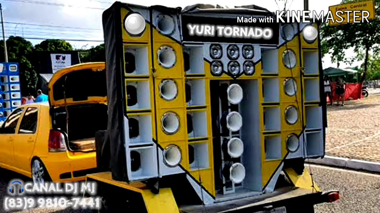YURI TORNADO pra toca nos paredões gravação exclusiva STUDIO MJ