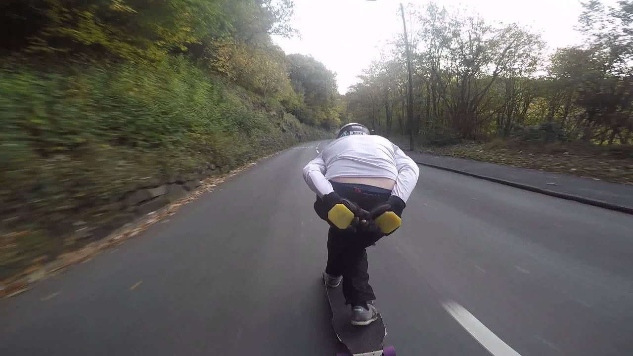 Longboarding: Bridge Valley Road in Bristol