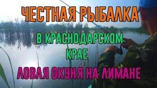 Рыбалка. Краснодарский край. Ловля окуня на лимане