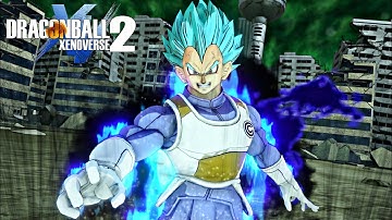New Vegeta (SSB - Evil SSB) SDBH Transformations Mod | Dragon Ball Xenoverse 2 Mod