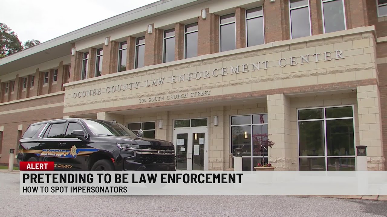 Man charged with impersonating law enforcement - YouTube