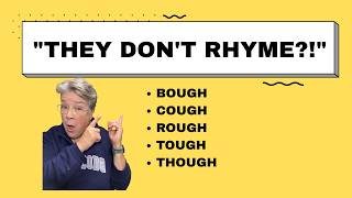 The CRAZIEST English Pronunciation Lesson: Bough, Cough, Rough, Slough, Though & Tough Explained!