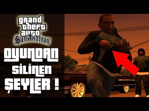 GTA SAN ANDREAS'DAN SİLİNEN ŞEYLER ! - (KEŞKE İÇERİR !)