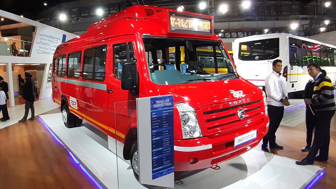 force motors traveller smart citibus cng