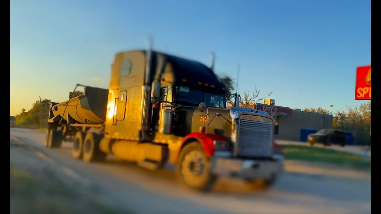 Tuesday truck spotting, and some Jake brakes and a freightliner train