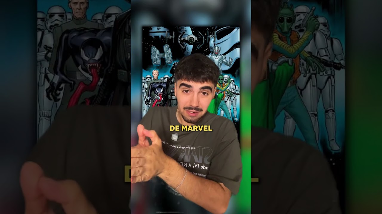 STAR WARS x MARVEL es REAL 😱 --- #starwars #marvel #comics #darthvader #crossover