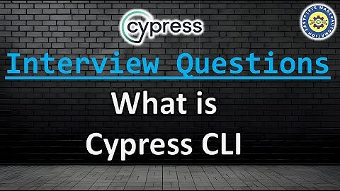What is Cypress CLI | Pradeep Nailwal