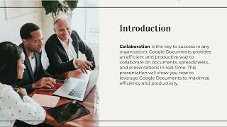 Unlocking the Power of Collaboration: Boosting Efficiency and Productivity with Google Documents