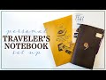 2022 TRAVELER'S NOTEBOOK  ART JOURNAL/WRITING SETUP | Standard size traveler's notebook