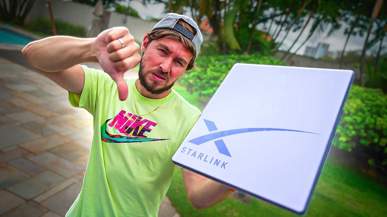ME DE DECEPCIONEI COM A NOVA STARLINK MINI 😓